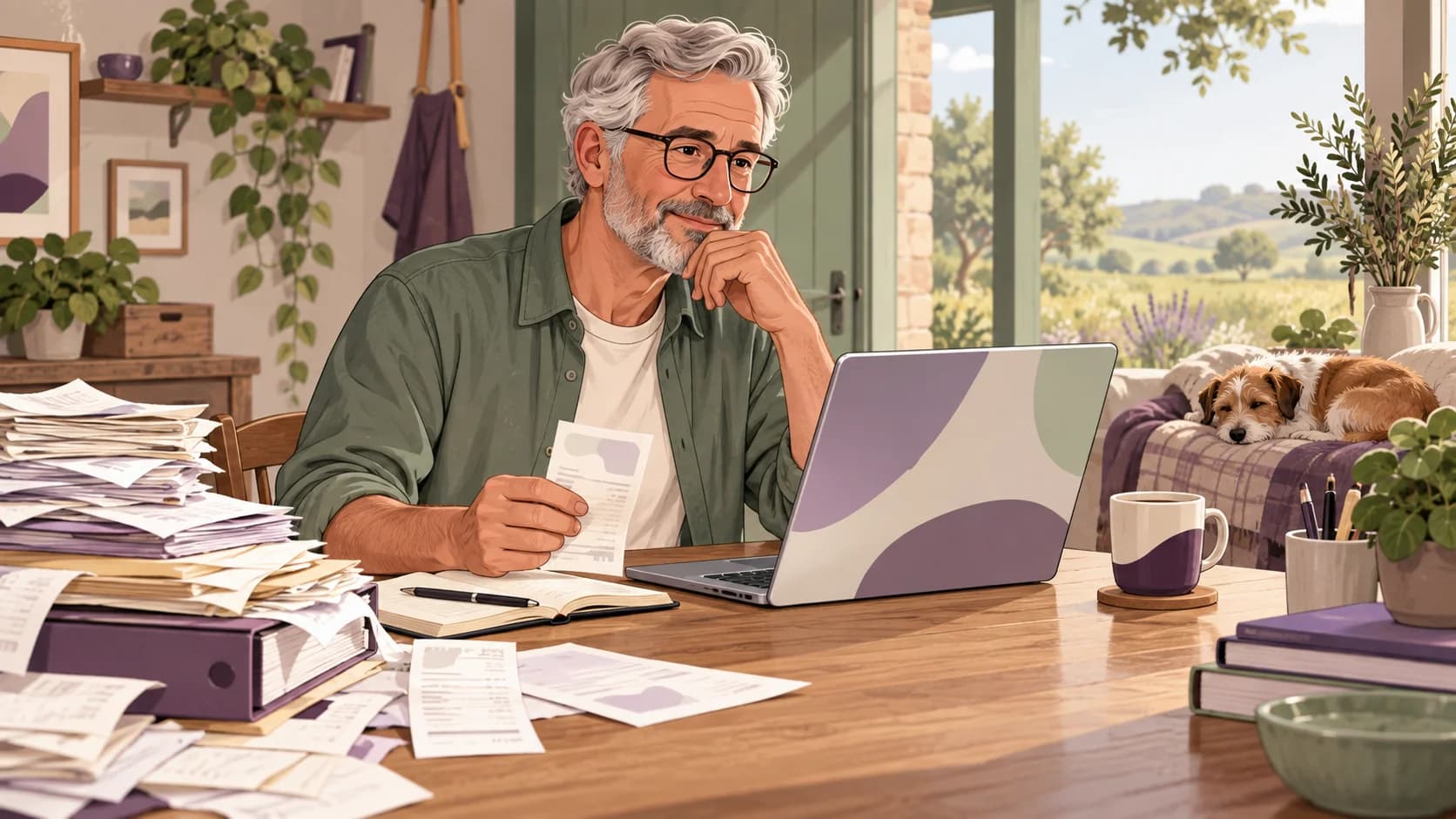 Editorial illustration: Overcoming software anxiety: a manageable route into digital records