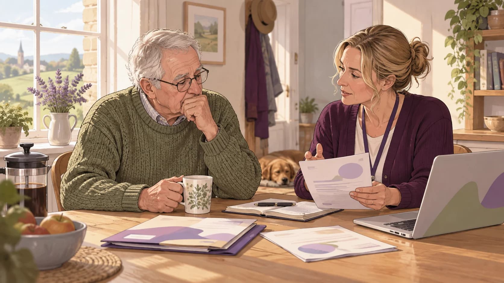 Editorial illustration: How HMRC assesses a digital-exclusion application