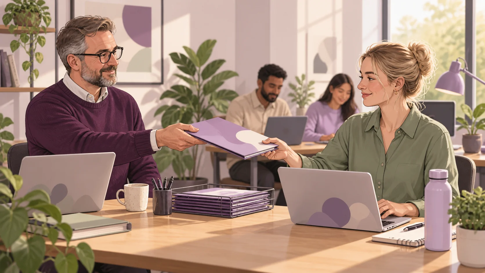 Editorial illustration: Outsourcing MTD work under your practice brand: what to agree first