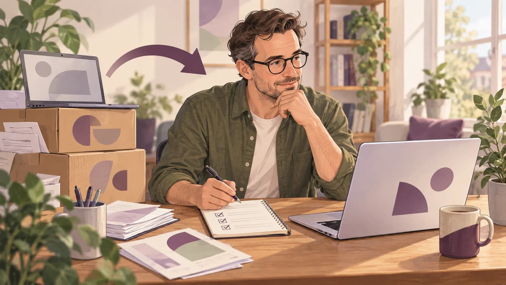 Editorial illustration: Considering a move from FreeAgent or Pie Tax to Avona