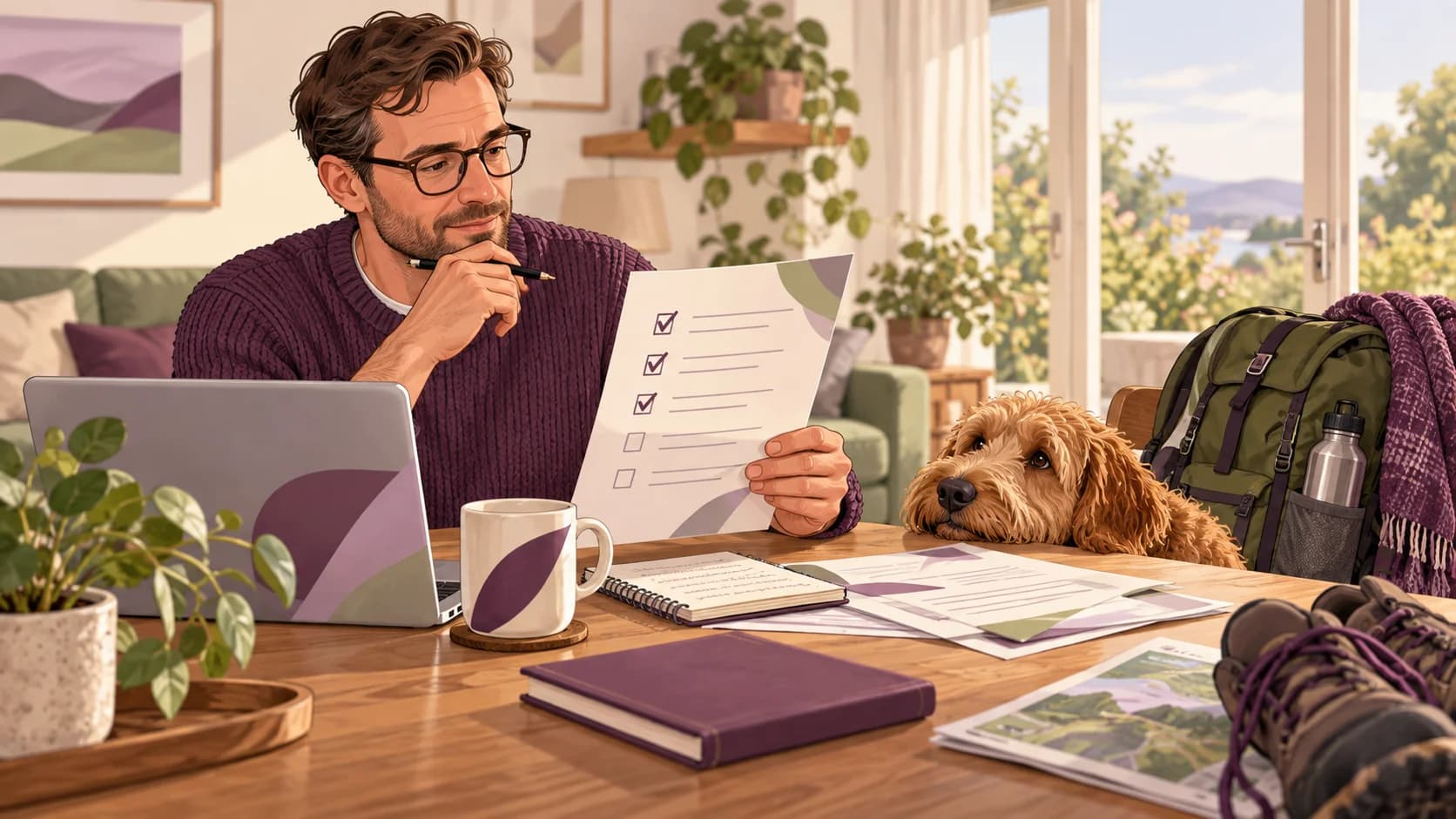 Editorial illustration: Keeping an MTD deadline from taking over your weekend