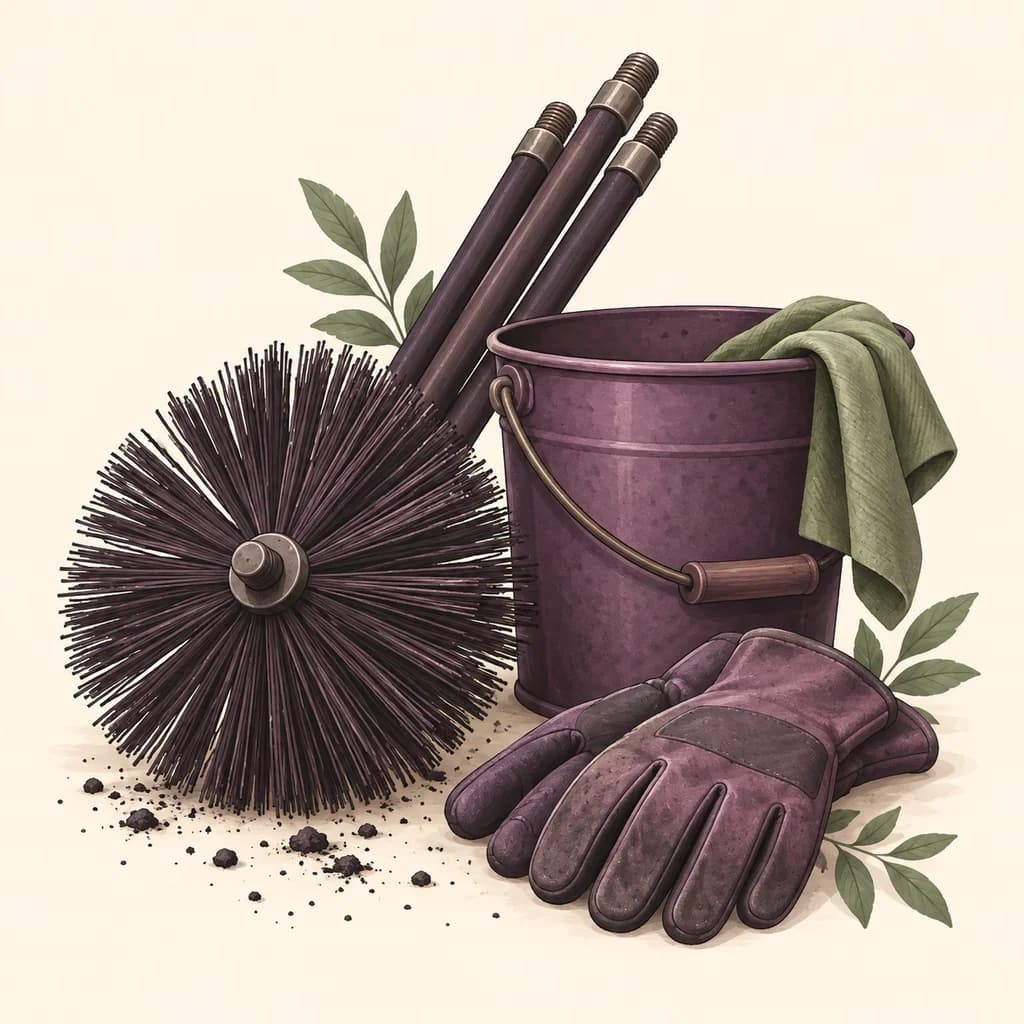 Illustration for chimney sweeps