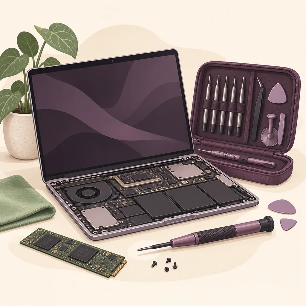 Illustration for computer repair and it support technicians