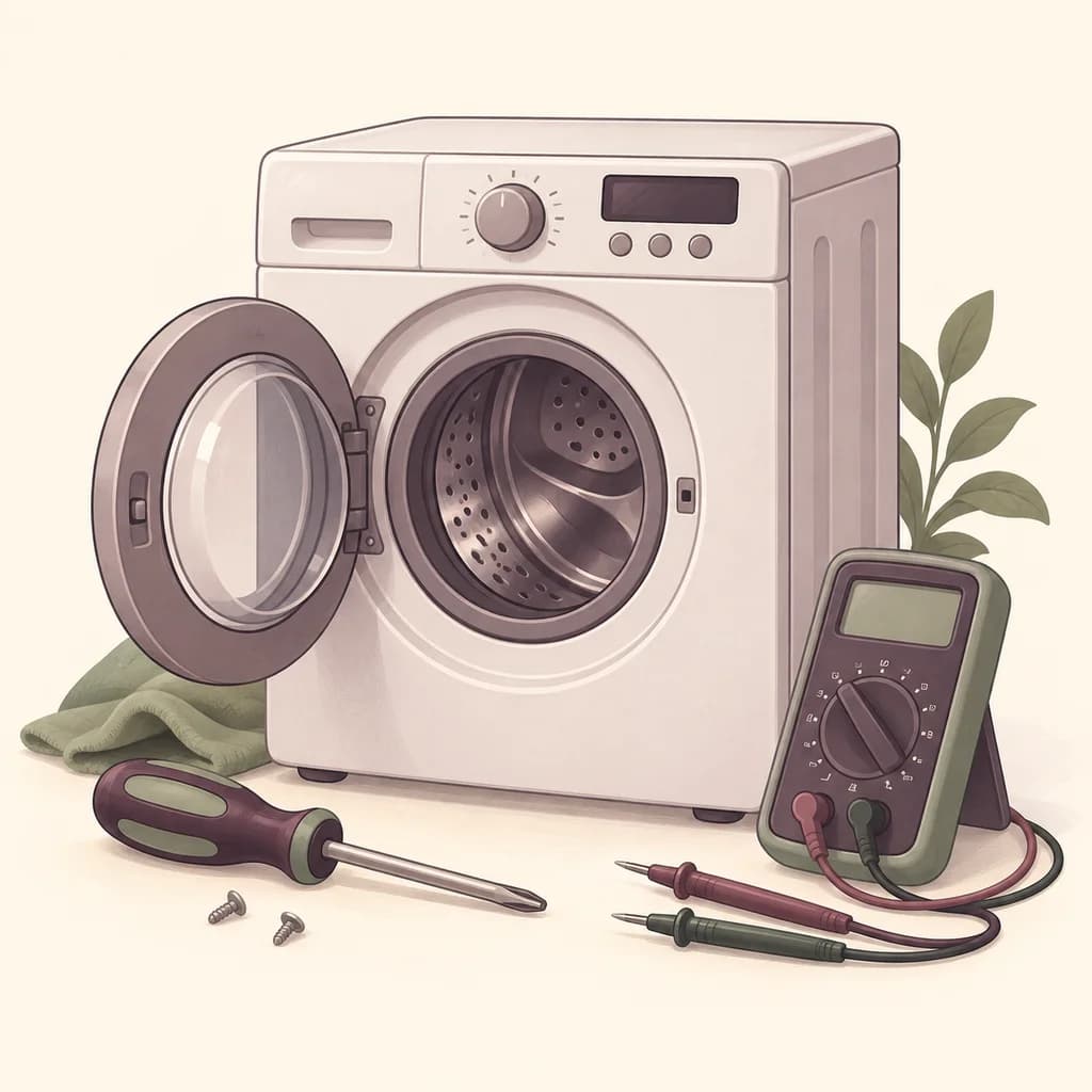 Illustration for domestic appliance repairers
