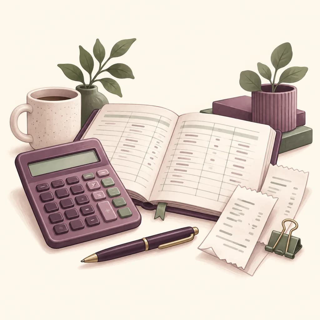 Illustration for freelance bookkeepers