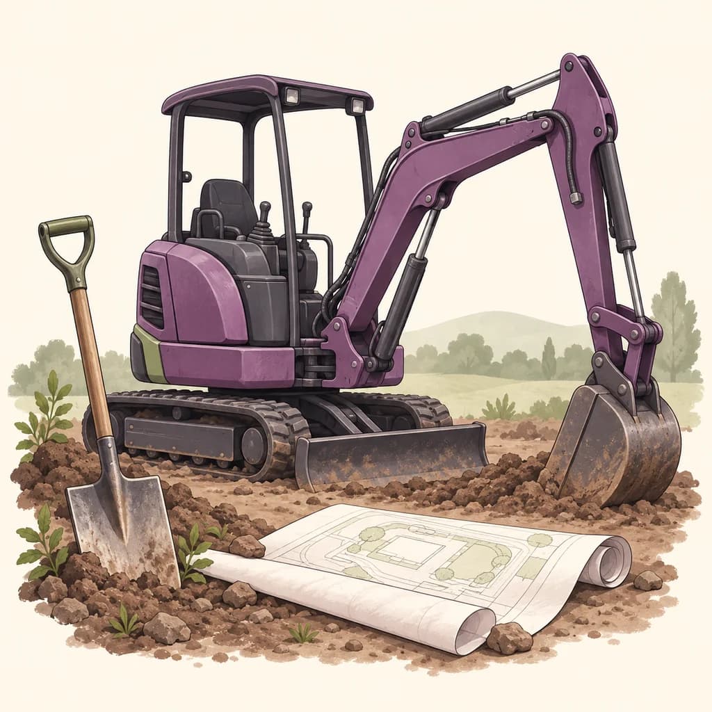 Illustration for groundworkers