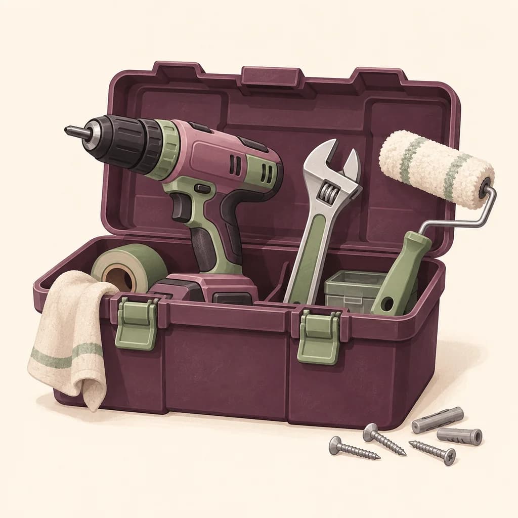 Illustration for handypeople and property maintenance workers