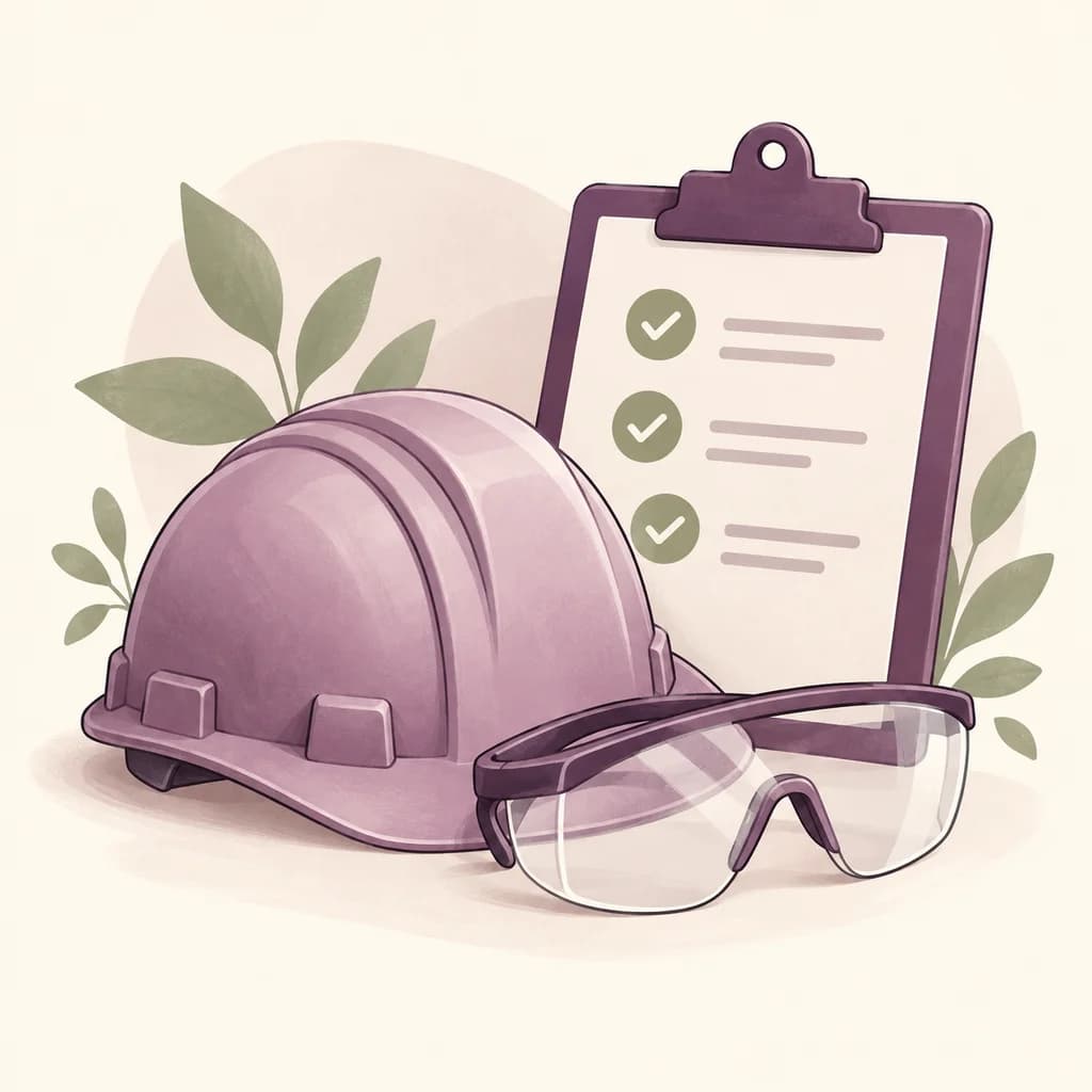 Illustration for health and safety consultants