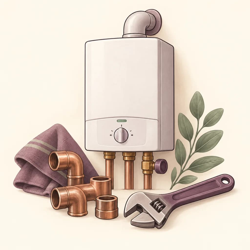 Illustration for heating engineers