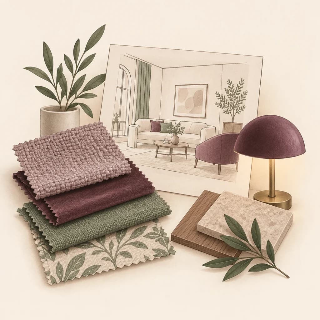 Illustration for interior designers