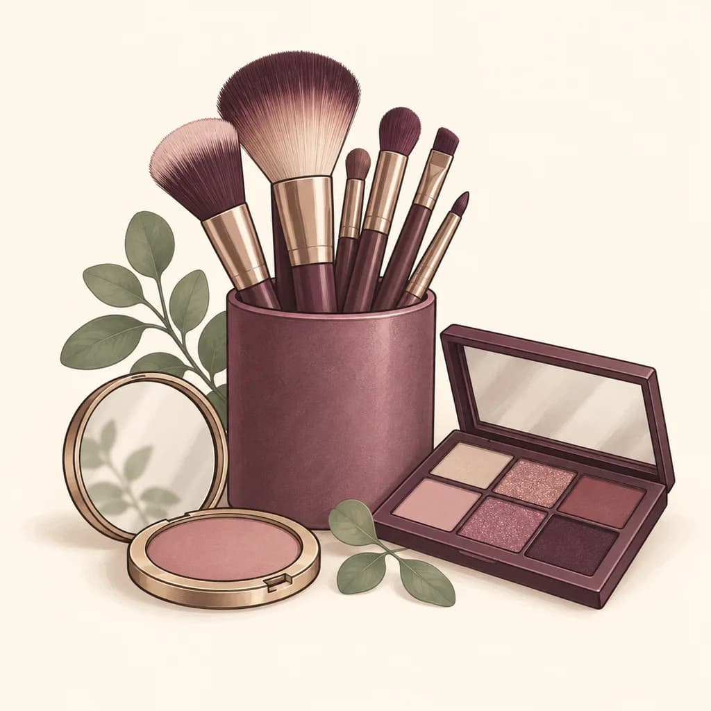 Illustration for makeup artists