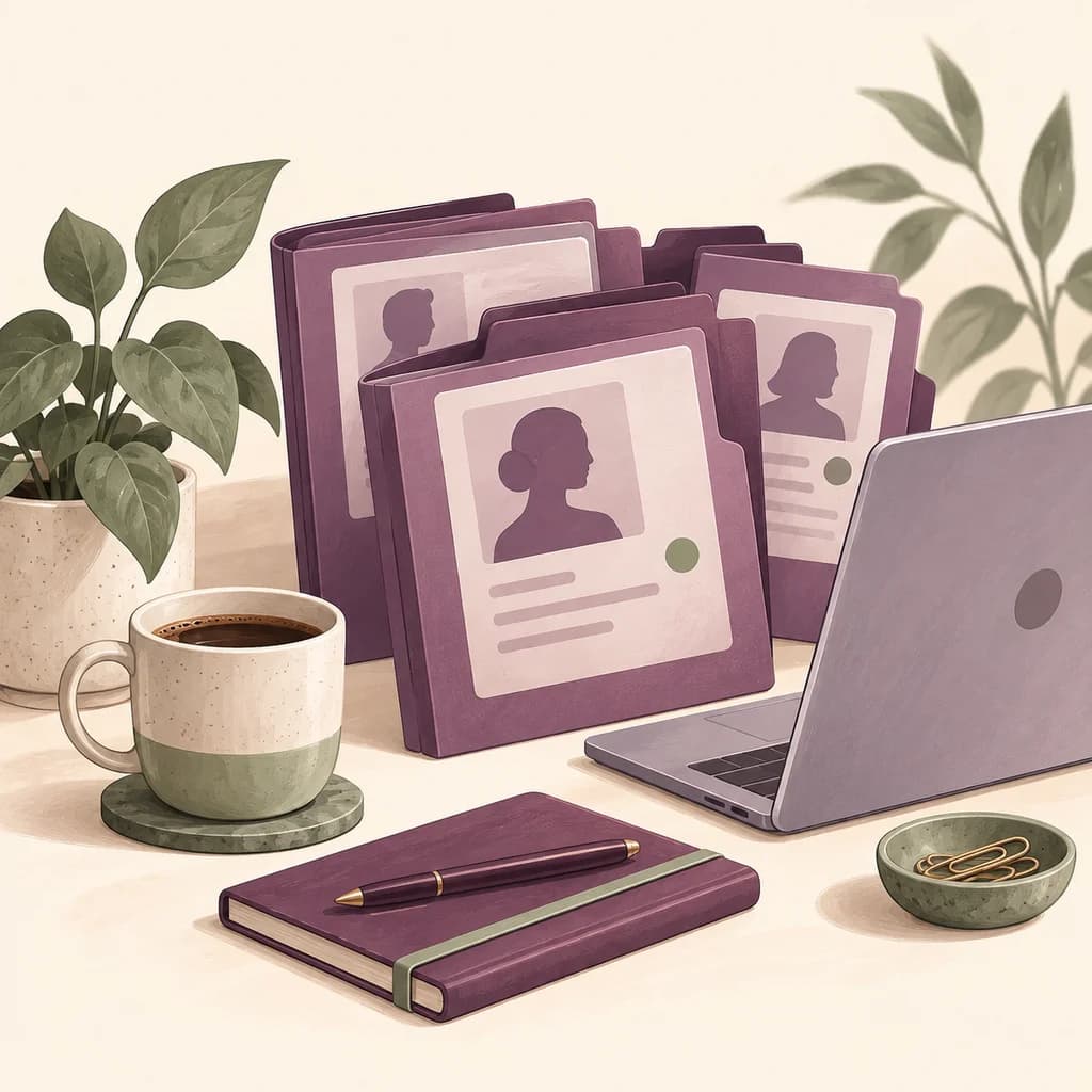 Illustration for recruitment consultants