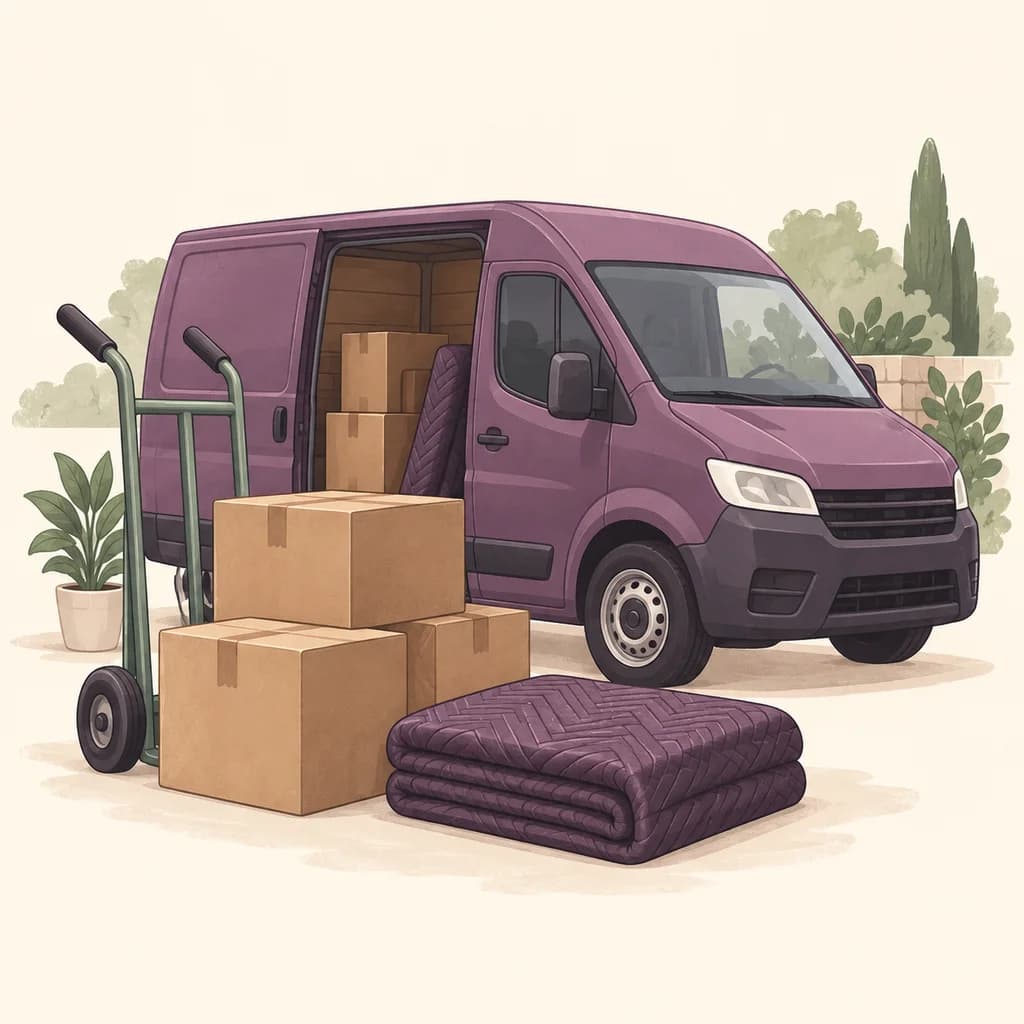 Illustration for removal and man-and-van operators