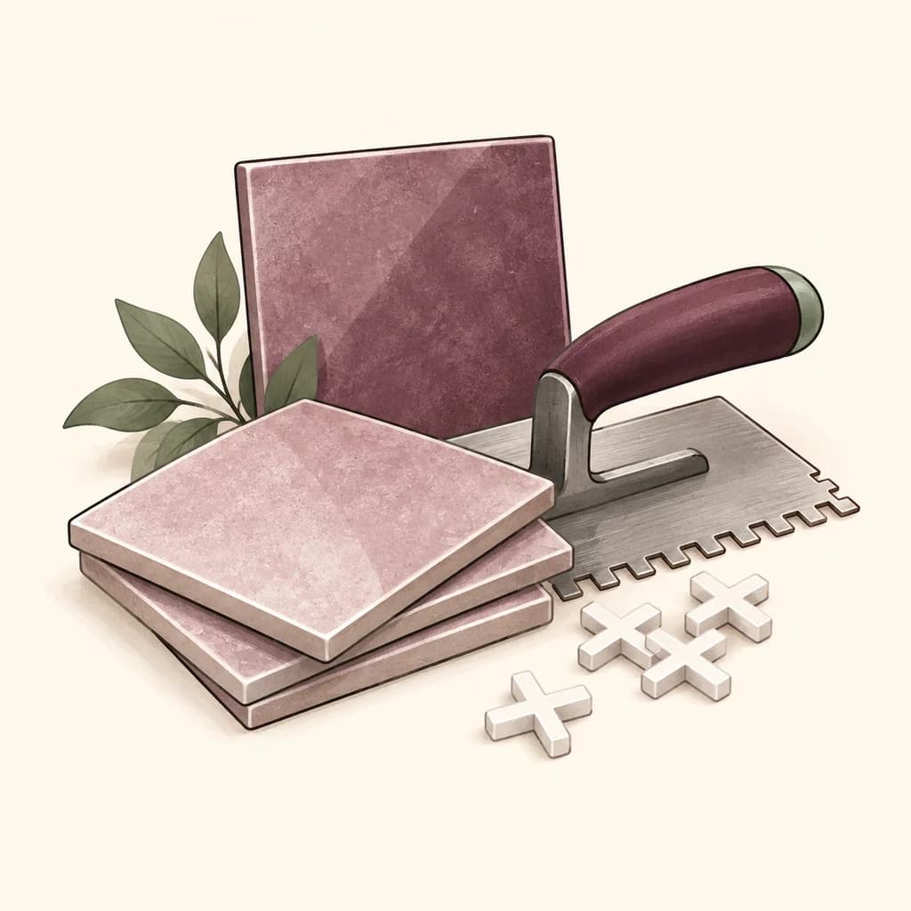 Illustration for tilers