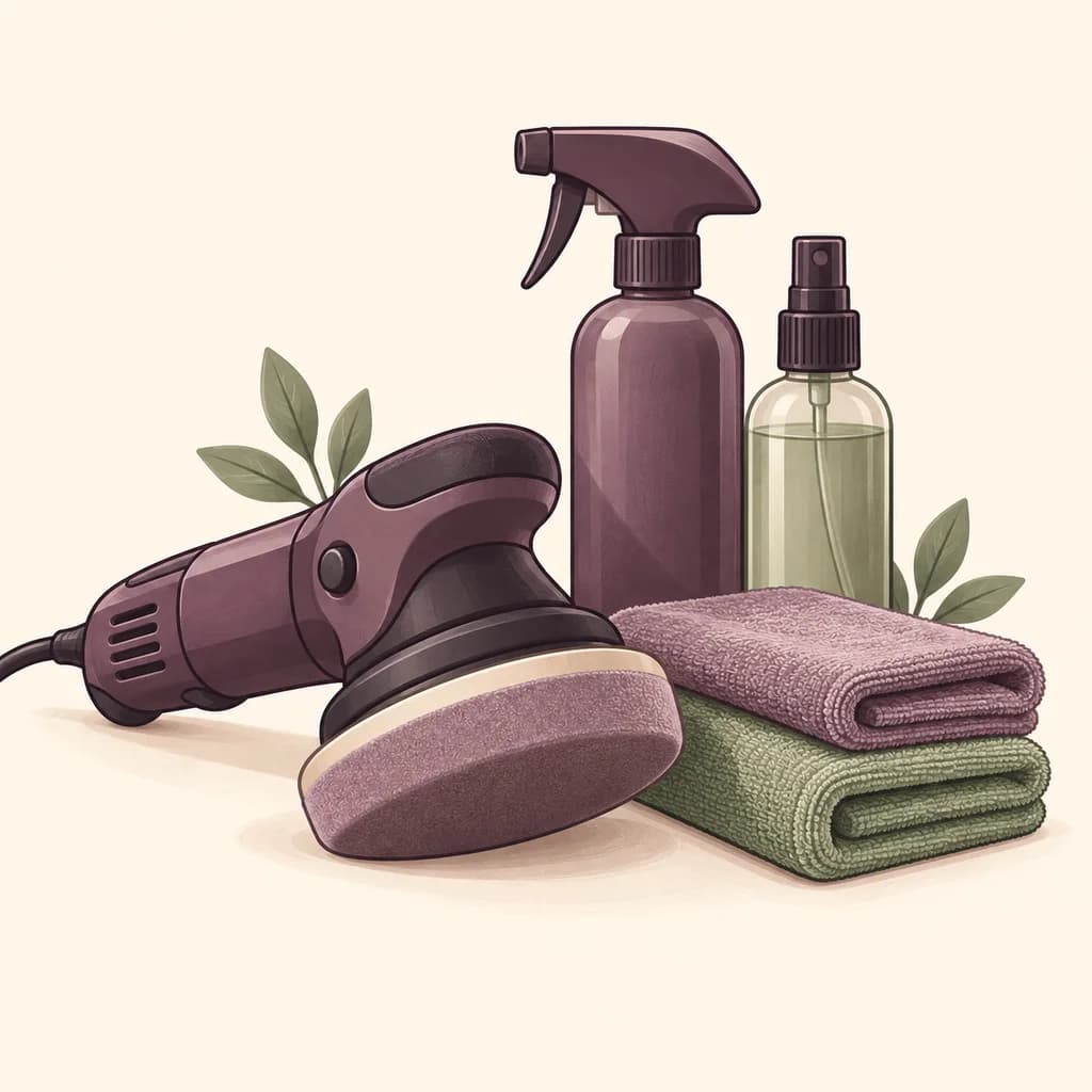 Illustration for vehicle detailers