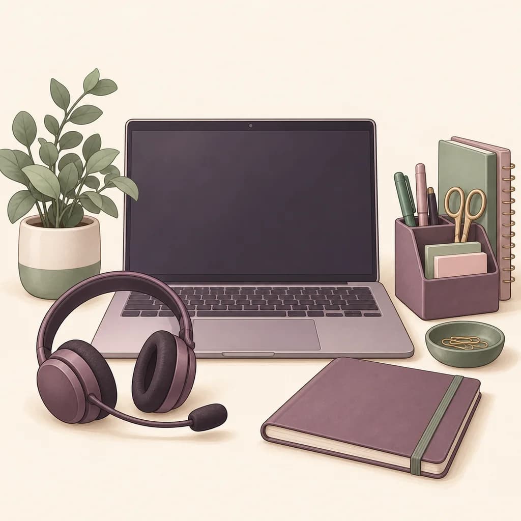 Illustration for virtual assistants