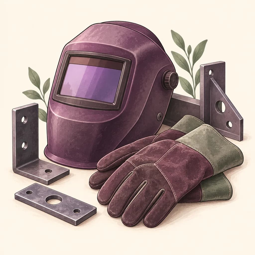 Illustration for welders and metal fabricators